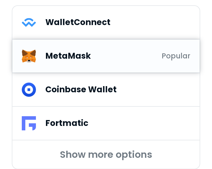 connect your wallet